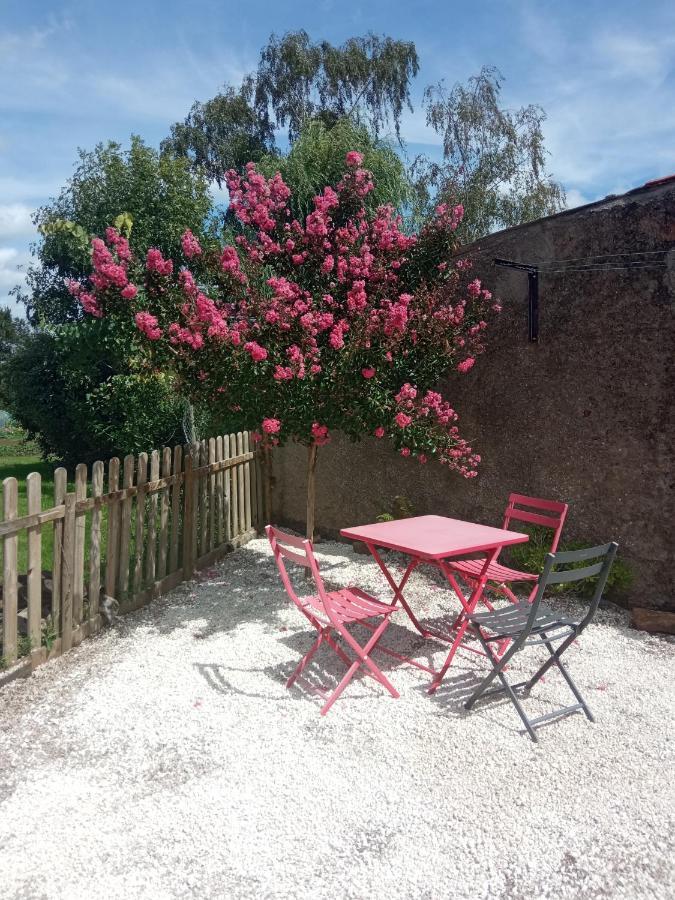 La Maisonnette Des Louves - Gite Rural Avec Jardin Barbechat Exterior foto